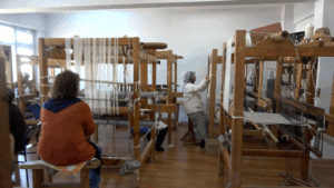 Şile Bezi El Dokuma Tezgahlarının Sesi Halk Eğitim Merkezi’nde Duyulmaya Devam Ediyor!..