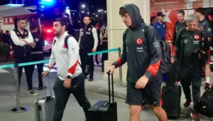 A Milli Futbol Takımı, oynayacağı özel karşılaşmalar için ABD’ye geldi.