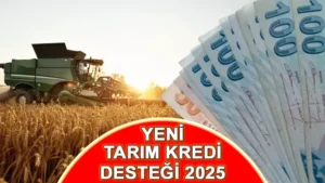 Cumhurbaşkanı Erdoğan’dan ‘tarım kredisi’ müjdesi