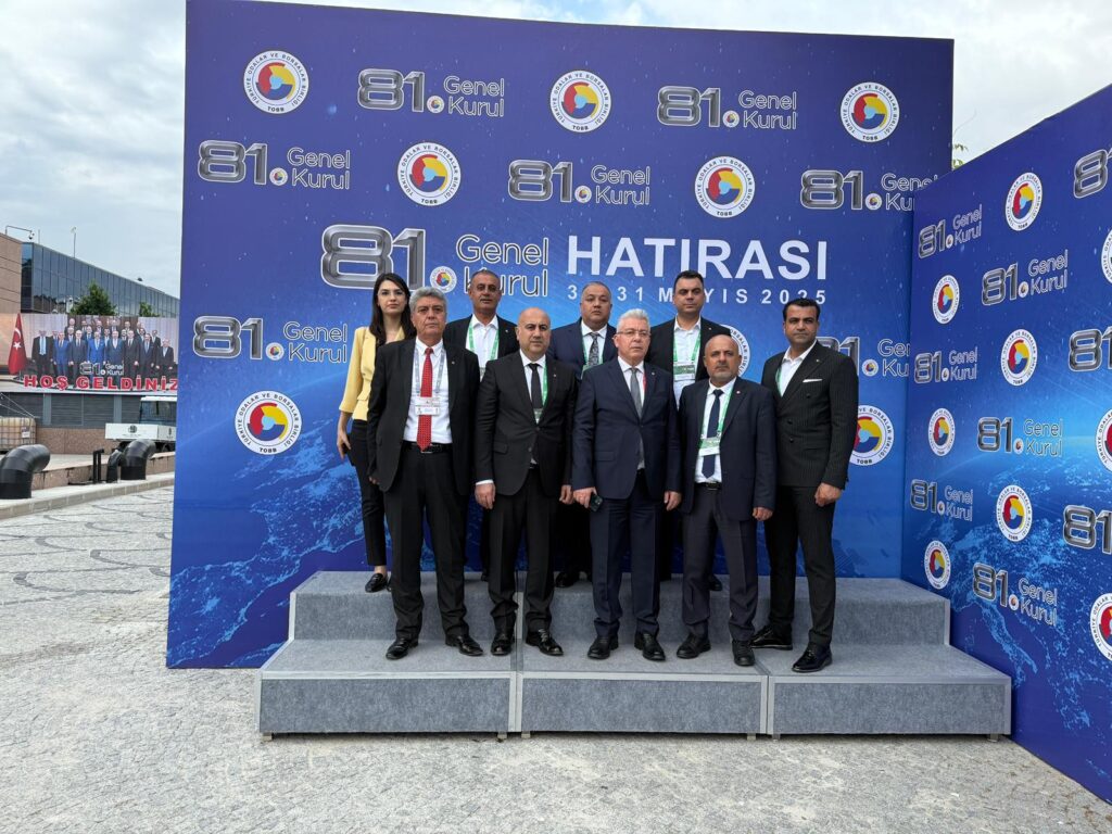 Nizip Ticaret Odası (NTO) heyeti TOBB) 81. Genel Kurul Toplantısı katıldı