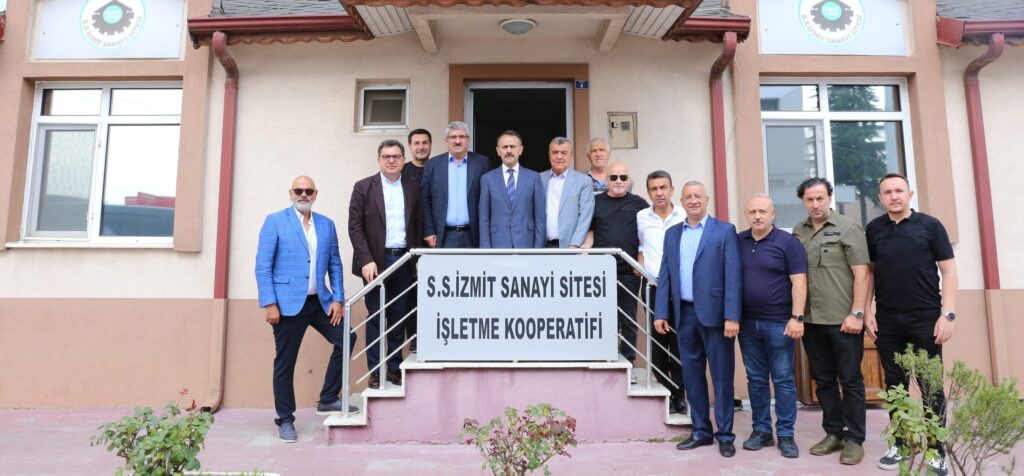 Kocaeli Valisi İlhami Aktaş’dan SS. İzmit Sanayi Sitesi’nde sanayi sitesinde inceleme ziyareti