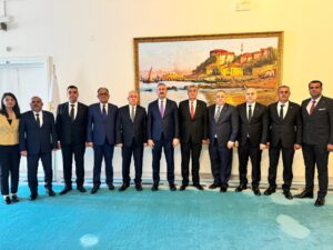 Nizip Ticaret Odası (NTO) heyetinden, AK Parti Grup Başkan Vekilli Abdülhamit Gül’e ziyaret!