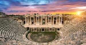 Kültür ve Turizm Bakanı Ersoy, “Bu yıl da Aspendos’ta13 bin 500 metrekarelik aktif çalışma sahasına ulaşmayı hedefledik”