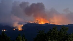 Eskişehir’de yangına müdahale eden 10 orman kahramanı şehit oldu