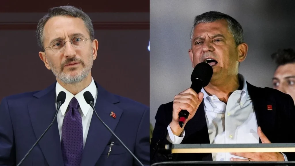 İletişim Başkanı Altun: Özgür Özel’in ifadeleri toplumsal barışı zedeleyen ciddi bir sorumsuzluktur