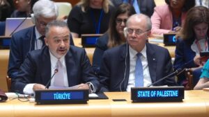 Dışişleri Bakan Yardımcısı Nuh Yılmaz, Filistin’de “İki Devletli Çözümün Muhafazası” başlıklı Çalışma Grubu’na eş başkanlık etti.