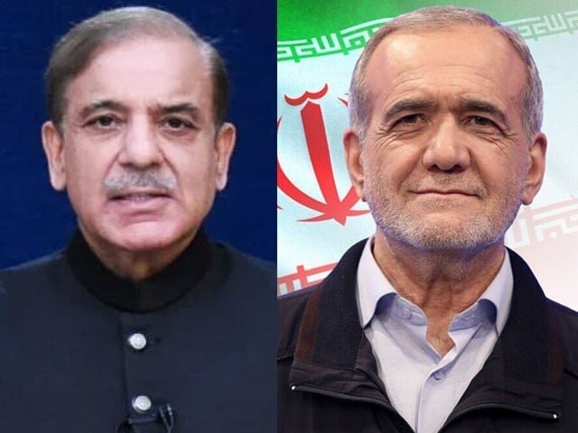 İran Cumhurbaşkanı Pezeşkiyan, Pakistan Başbakanı Şahbaz Şerif ile görüştü…