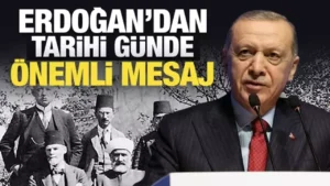Cumhurbaşkanı Erdoğan, Sivas Kongresi’nin 106. yılı dolayısıyla yayımladığı anlamlı mesaj: “Sivas Kongresi’nin ruhu bugün de yaşıyor”