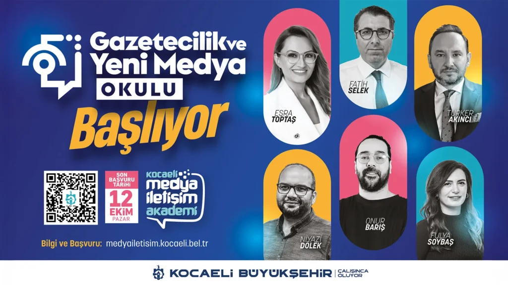 Kocaeli Büyükşehir Belediyesi’nden: Geleceğin gazetecileri Kocaeli’de yetişecek