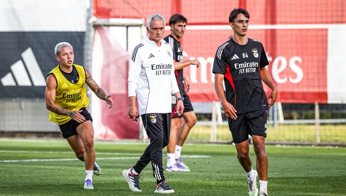 Mourinho ilk antrenmanına çıktı
