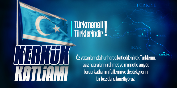 TÜHA/ TÜRKUAZ İnternational News Agency, Kerkük katliamını kınadı…