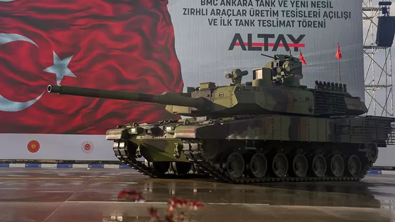 Cumhurbaşkanı Erdoğan, BMC Ankara Tank ve Yeni Nesil Zırhlı Araçlar Üretim Tesisi Açılışı ve İlk Yeni Altay Tankları Teslimat Töreni’nde konuştu.