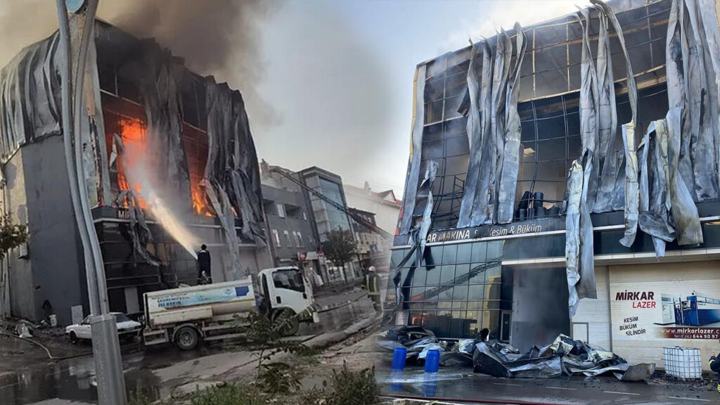 Kocaeli’de fabrika yangını: 11 gözaltı