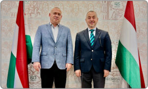 Macaristan Fahri Konsolosu Şahbaz’dan Başkonsolos Keller László’ya Ziyaret