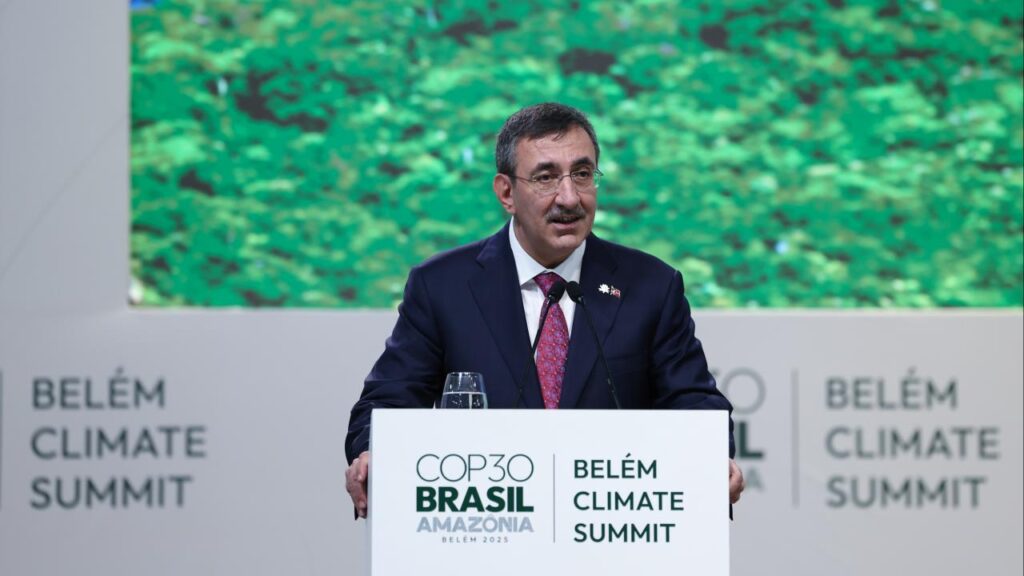 Cumhurbaşkanı Yardımcısı Yılmaz, “İklim değişikliğiyle mücadelede, güney ve kuzey arasında bir köprü rolü üstlenmeye hazırız”