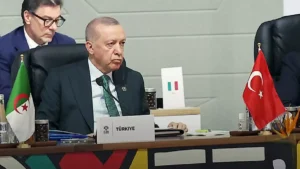 Erdoğan, “Dirençli Bir Dünya-G20’nin Katkısı: Afet Riskini Azaltma, İklim Değişikliği, Adil Enerji Dönüşümü, Gıda Sistemleri” başlıklı oturuma katıldı…