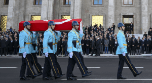 Eski AK Parti Giresun Milletvekili Cemal Öztürk için Mecliste cenaze töreni düzenlendi..
