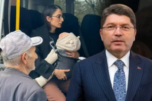 Adalet Bakanı Tunç, kucağında bebeğiyle keşfe çıkan hakimi tebrik etti