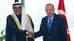 Cumhurbaşkanı Erdoğan, Kuveyt Veliaht Prensi ile görüştü