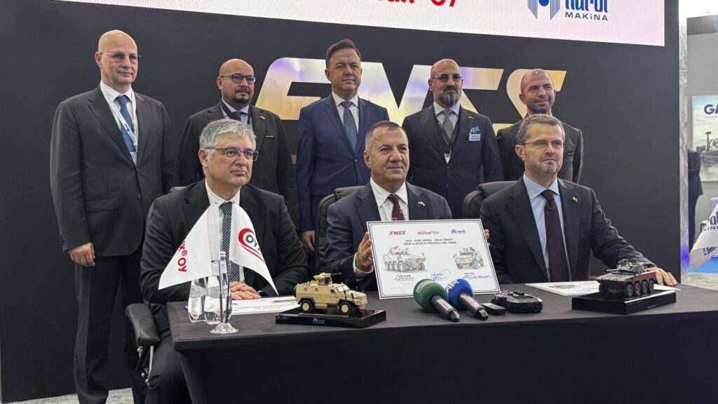 World Defense Show (WDS) 2026 kapsamında FNSS, Nurol Makina ve Miilux OY arasında Teknik İş Ortaklığı Protokolü imzalandı.
