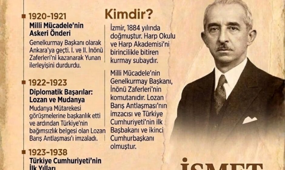 Geçmişten Günümüze Dışişleri Bakanlarımız | İsmet İnönü