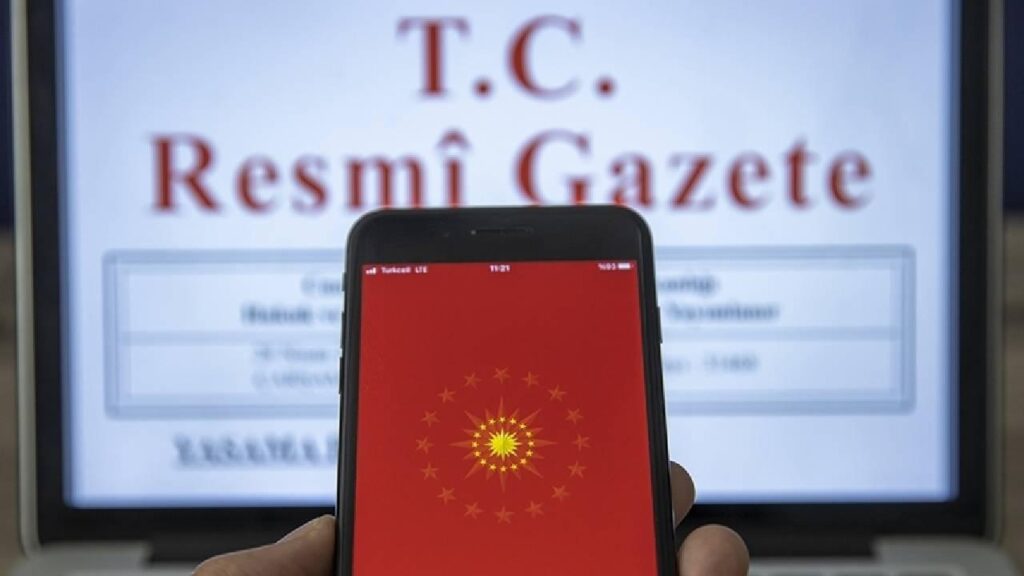 Cumhurbaşkanı Recep Tayyip Erdoğan’ın imzasıyla Resmi Gazete’de